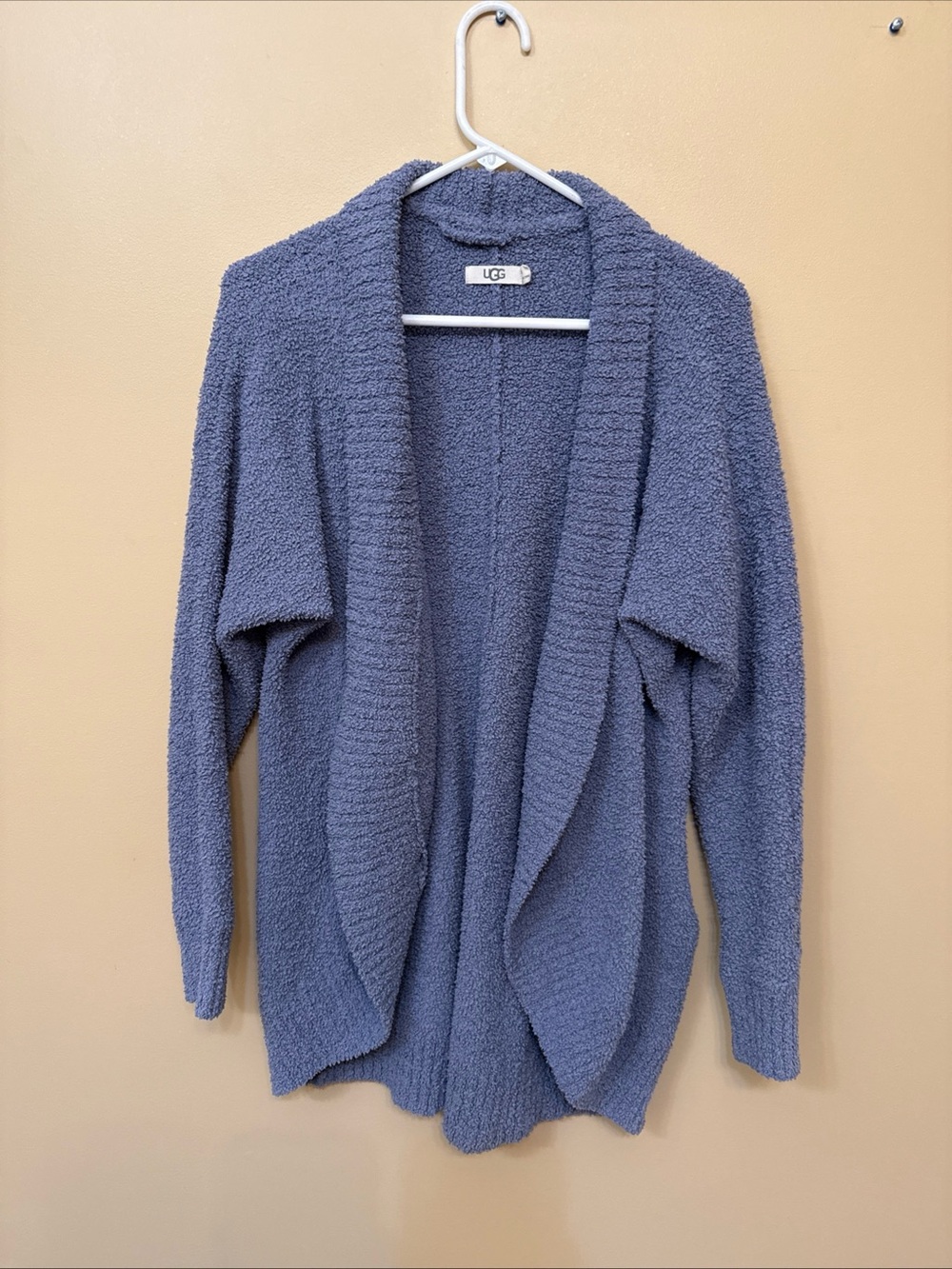 UGG Women's Open-Front Cardigan Sweater - Blue Gray